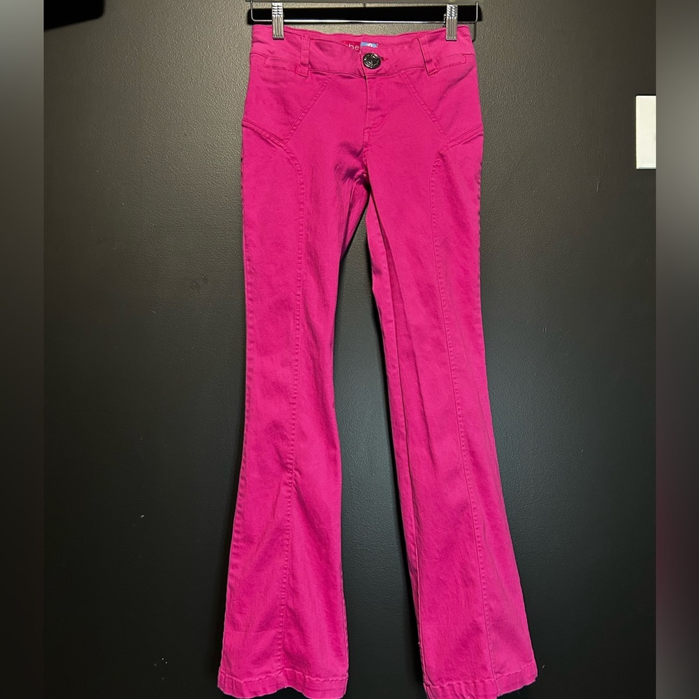 💖🔥 Vintage Bebe Low-Rise Flare Jeans – Size 7/8 🔥💖